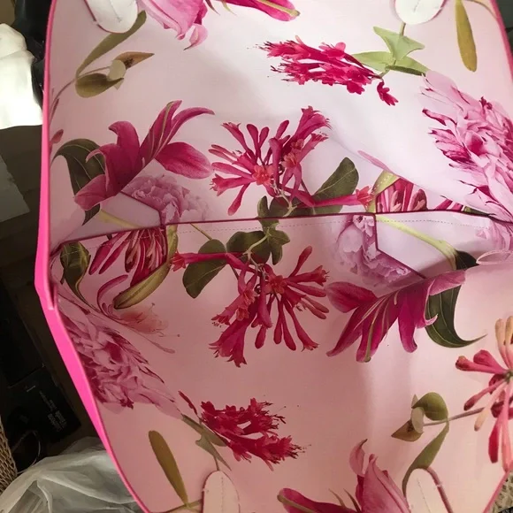 Gorgeous bright pink tote Estée Lauder. - Picture 4 of 7